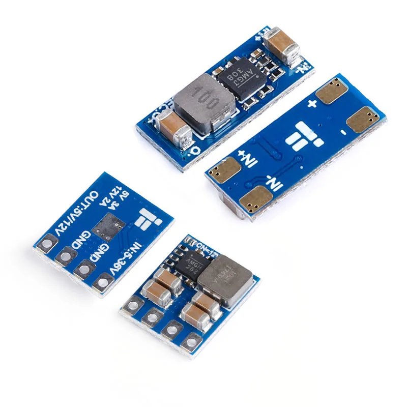 

1PCS 2-8S 3-6S Voltage Stabilization Module 5V/3A 12V/2A BEC Power Stabilizer Board Step-down Plate for RC Drone FPV Electric