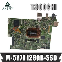 T300CHI Laptop motherboard for Transformer Book T300 Chi original mainboard 8GB-RAM M-5Y71 CPU SSD-128GB