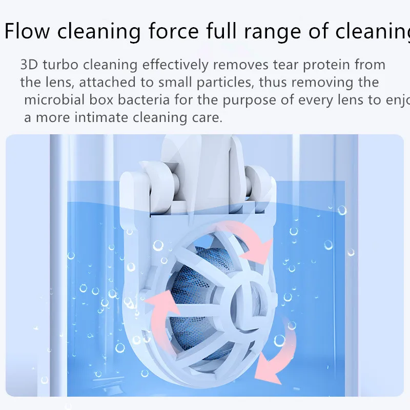 Уход за глазами Омыватель контактных линз мультфильм контактные линзы
