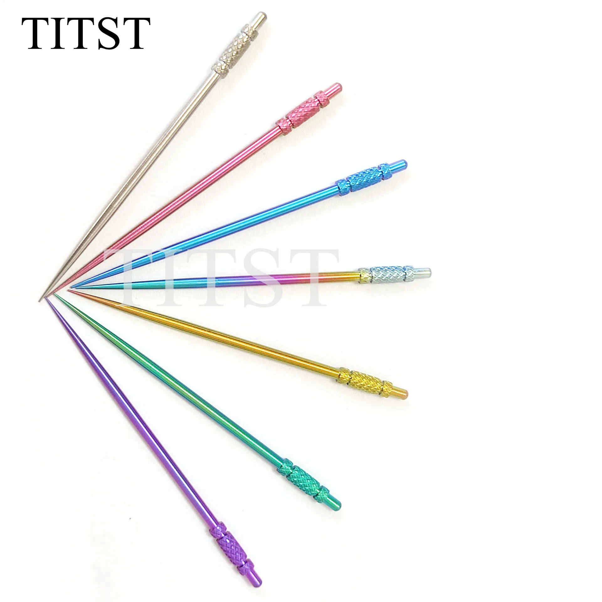 TITST, титановый tuсук gigi, экологически чистый ультралегкий брикет, зубочистка из титанового сплава (один комплект = 2 шт.)