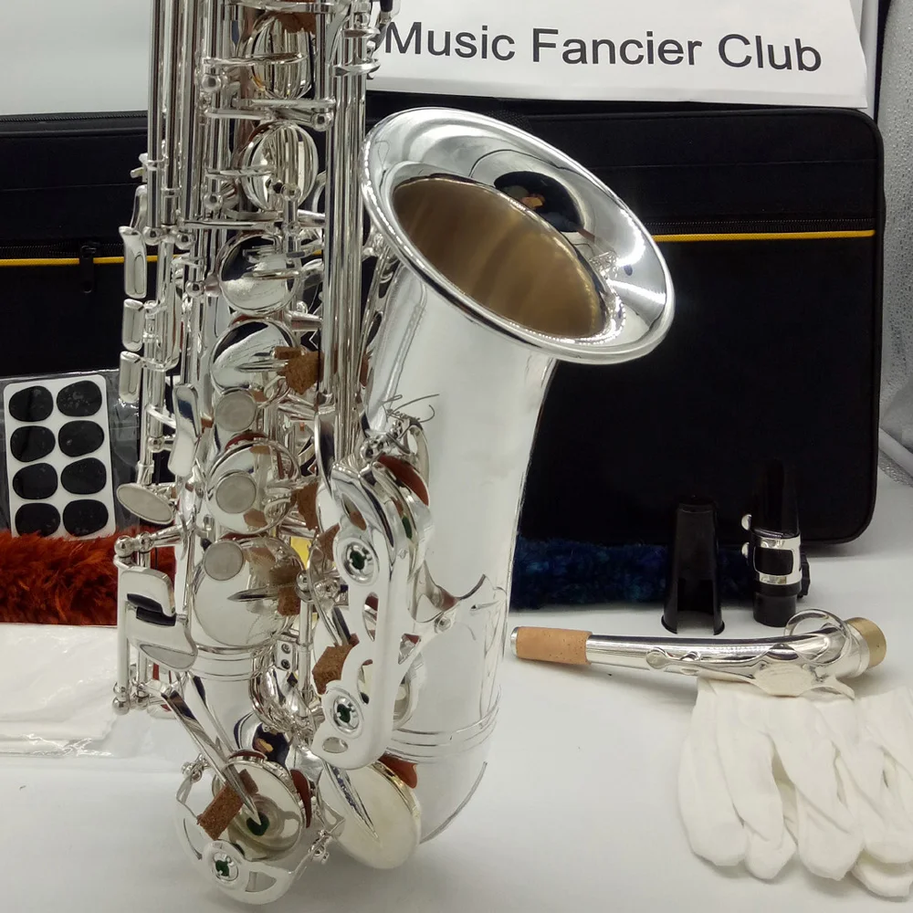Бесплатная доставка музыкальный альт саксофон для клуба Fancier артикул 54