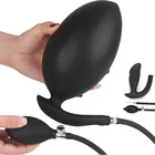 Силиконовый супер большой анальный расширитель 2021, Женская Вагина, увеличиваемая Анальная пробка, Предстательная лампа, Анальный разветвитель