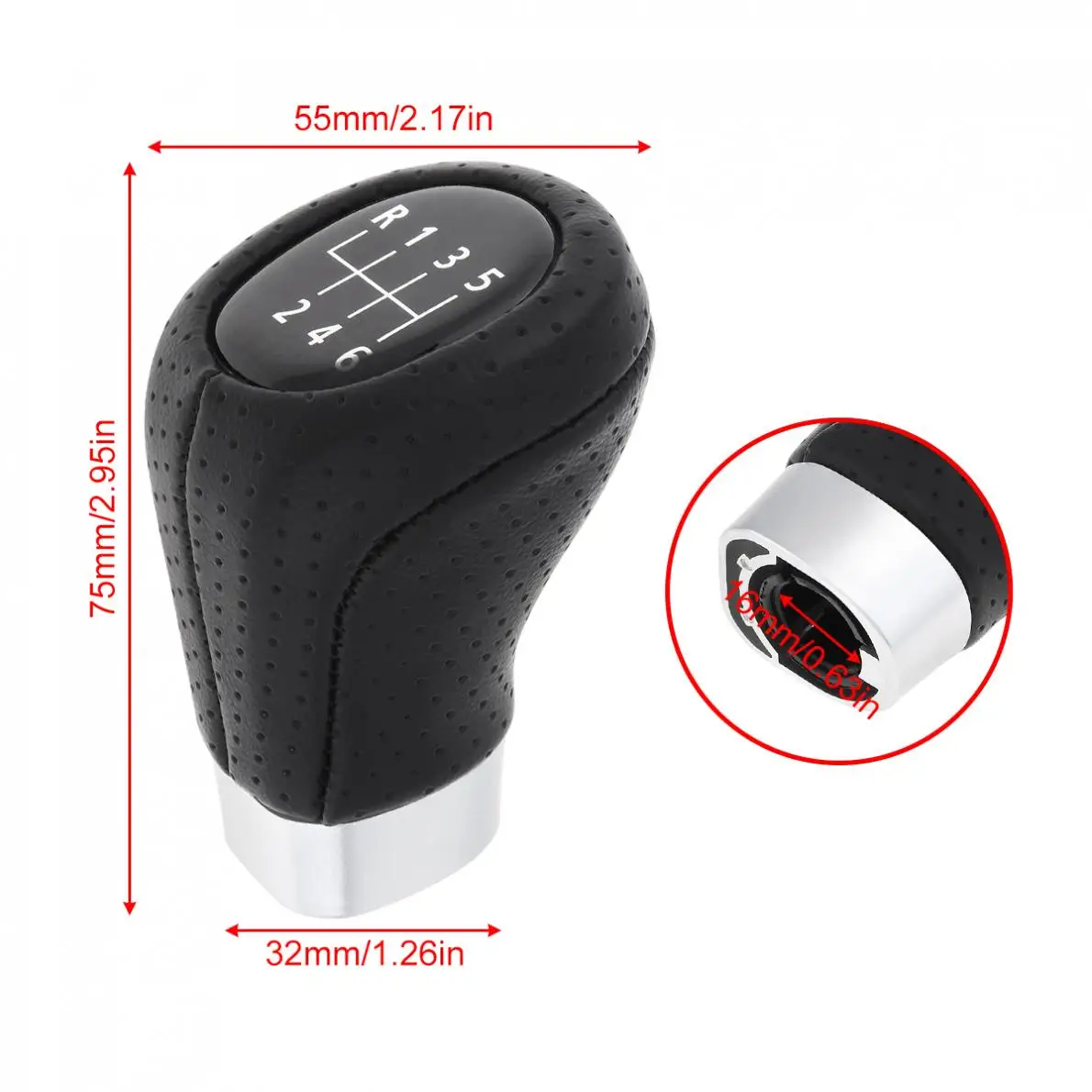 6 скоростей ручной рычаг переключения передач для автомобиля аксессуары