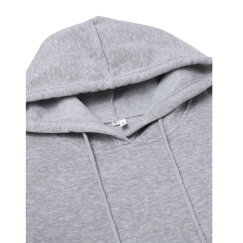 

2021 Solid Color Hoodie Women's Clothes Dress Sweater Long Sleeve Pullover Hooded Regular Jacket Casual Sweater