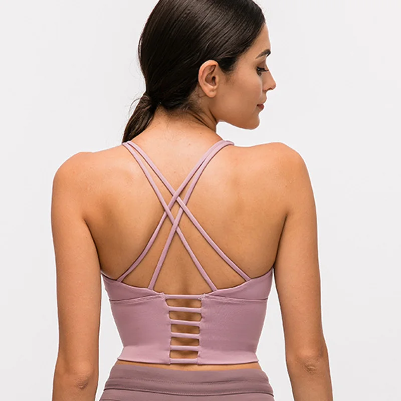 

2022 спортивный бюстгальтер, женские спортивные бюстгальтеры с перекрестной спинкой, 4-сторонние эластичные бюстгальтеры для бега
