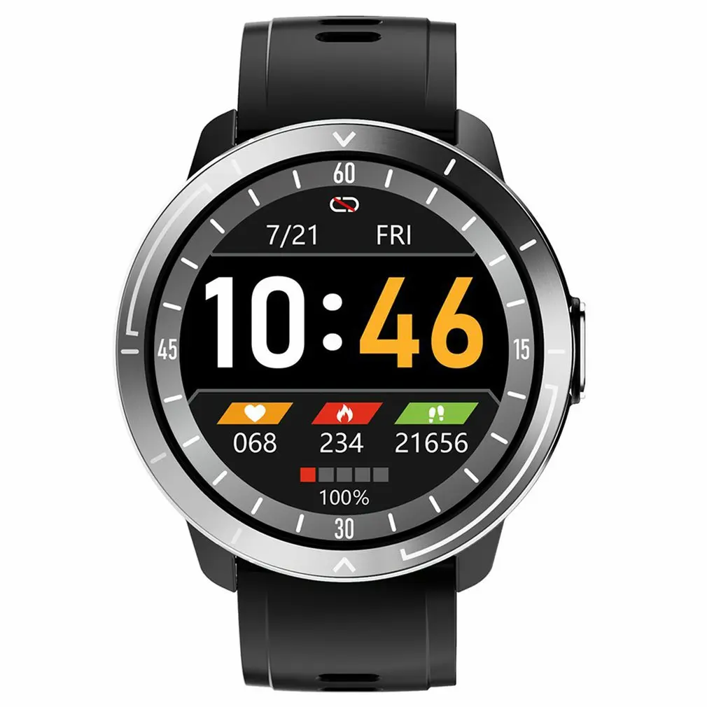 

M18 Watch 2021 ECG AI Report PPG+ECG Heart Rate Monitoring IP67 Weather Temperature Monitoring Fitness Tracker Smartwatch