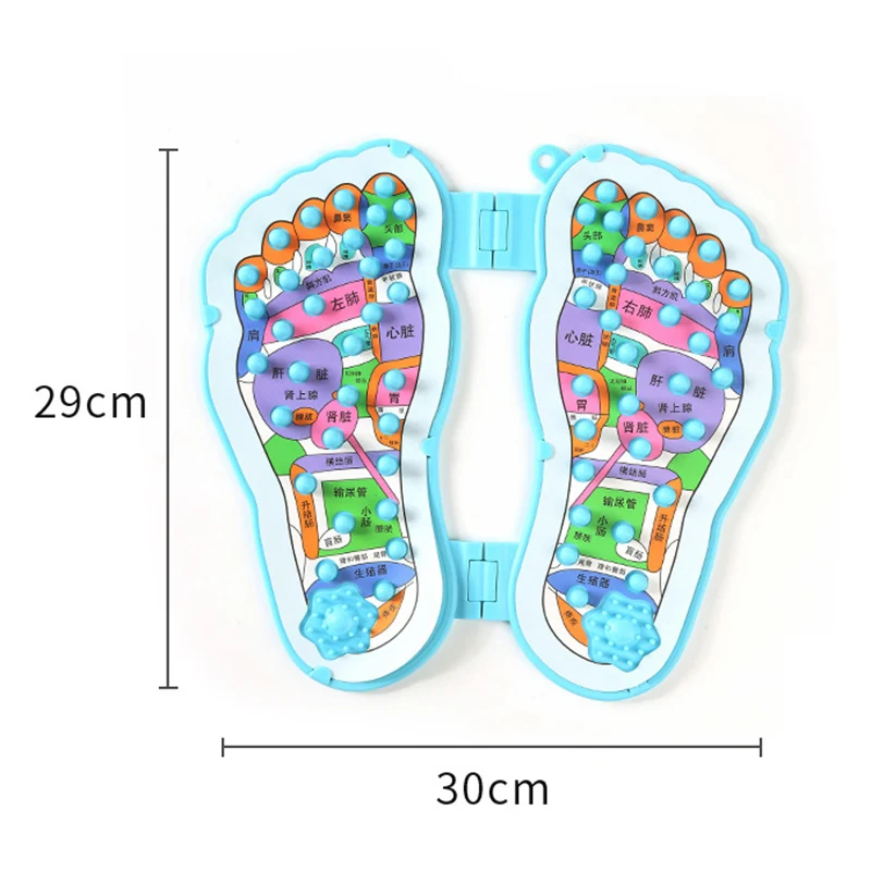 

Muscle Relax Foot Massager Pad Foot Pain Relief Relaxation Massager Foot Stimulator Massager Portable Folding Foot Massage Mat