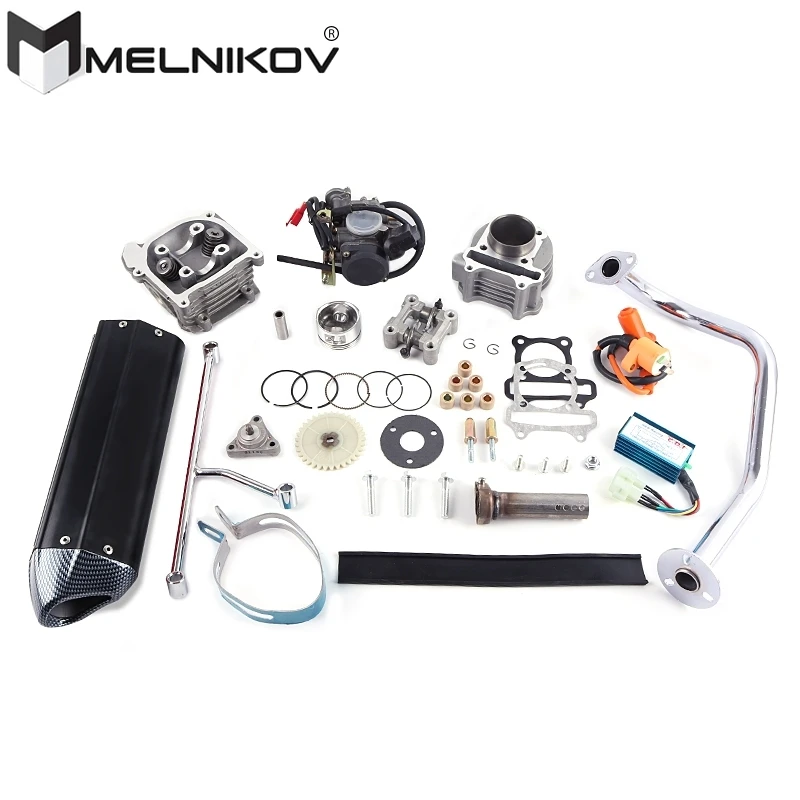 

GY6 50 80 100 137QMA QMB139 4 STROKE CYLINDER KIT HEAD RACING EXHAUST CDI COIL CAMSHAFT ROLLERS OIL GEAR RINGS ARMS ASSEMLY