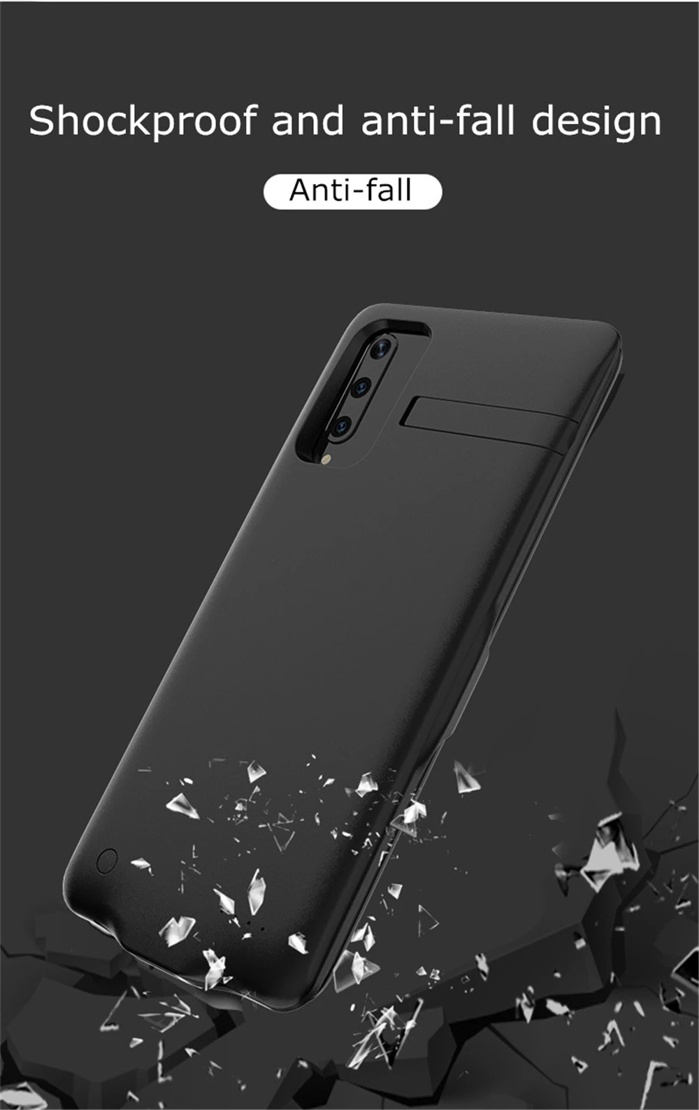 6800 мАч зарядное устройство чехол для huawei Honor 9X Pro power Bank крышка батареи для huawei Honor 9X внешние Чехлы для батарей