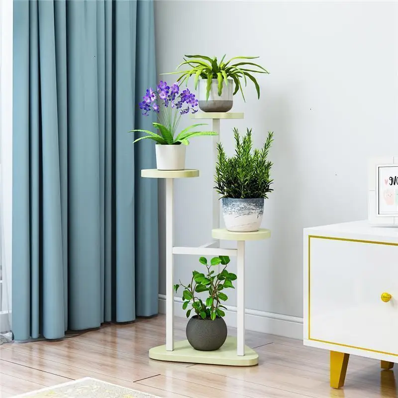 Интерьер Etagere Plante стенд горшок стол Estanteria растения гостиная лестница стойка на