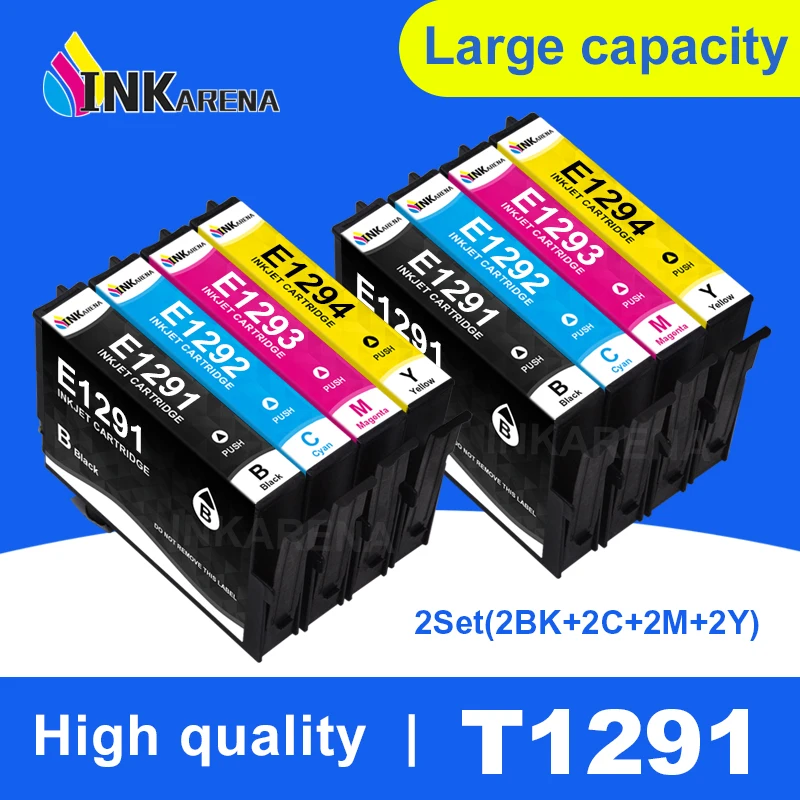 Чернильный картридж T1291 для картриджей Epson Stylus office BX535WD BX625FWD BX630FW BX635FWD BX925FWD BX935FWD