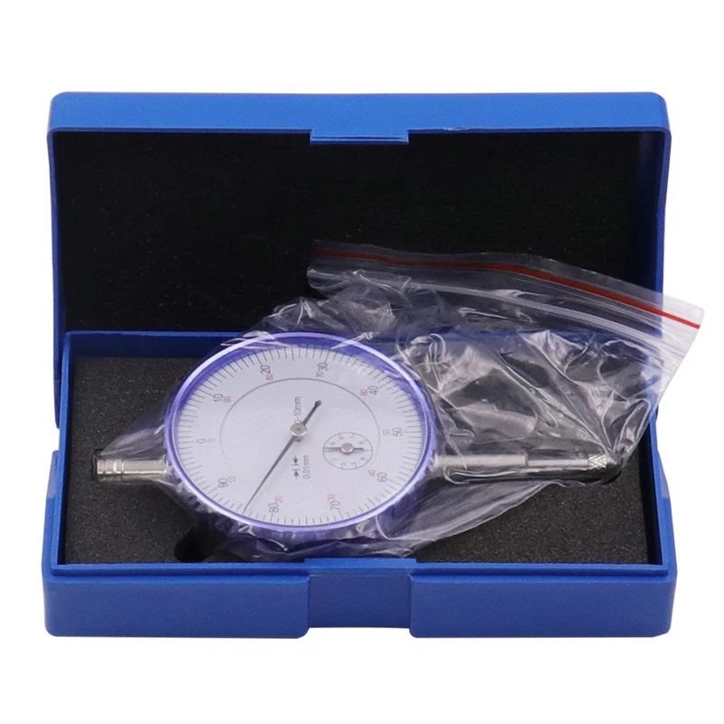 

Precision 0.01mm Dial Indicator Gauge 0-10mm Meter Precise 0.01mm Resolution Indicator Gauge Mesure Instrument Tool Dial Gauge