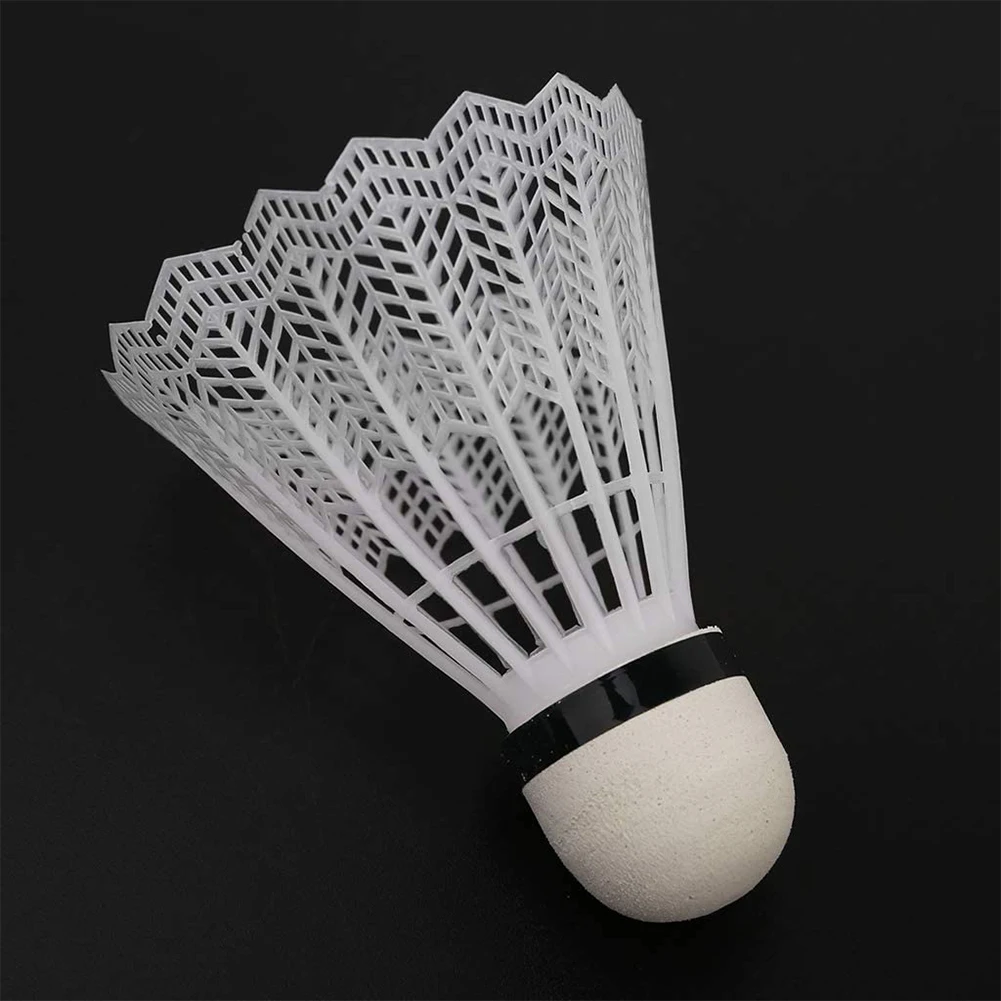 

Plastic Badminton Shuttlecocks Indoor Outdoor Indoor Gym Sports Equipment White Multi-function Equipment for Exercise Dropship