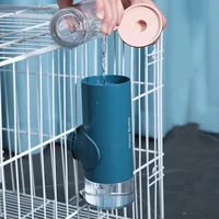 500ml pet drinker water feeder bottle dispenser hanging pet dog guinea pig squirrel rabbit drinking head small animal accessorie