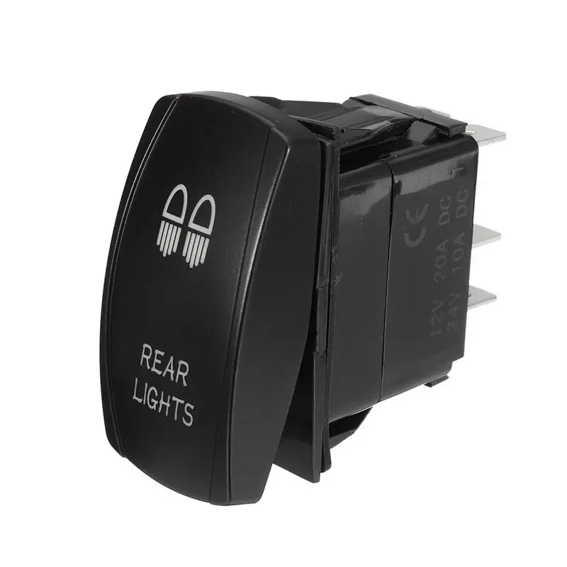 1x 2V/20A 24V/10A автомобильный морской катер RV лазерный Кулисный тумблер ВКЛ ВЫКЛ 5