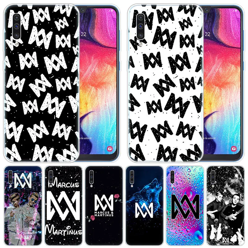 Роскошный силиконовый чехол Маркус Мартинус для Samsung Galaxy A50 A70 A80 A40 A30 A20 A10 A20E A2 CORE A9 A8 A7 A6 Plus 2018, чехол