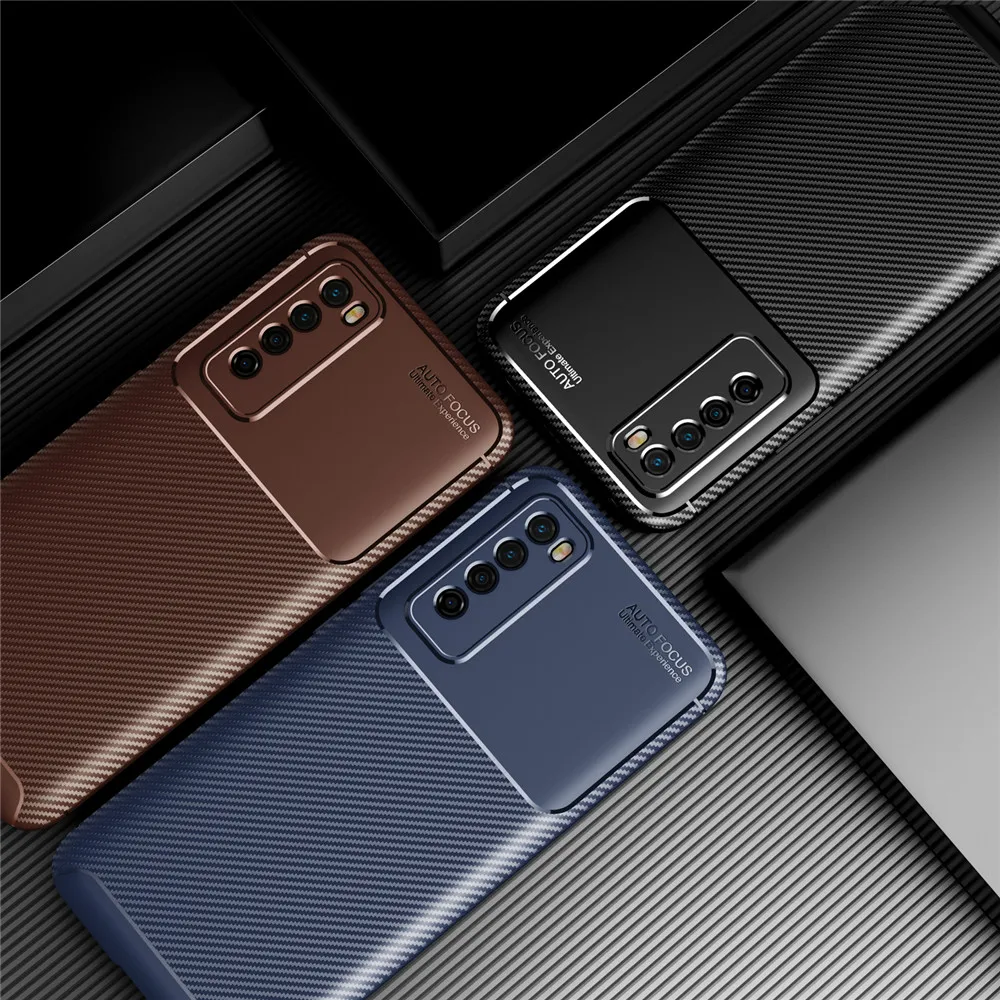 

Luxury Shockproof Phone Case For Huawei Nova 7 6 5 3 7SE 6SE 7PRO 5iPRO 3i 5i Soft Silicone Protective Cover Coque Funda