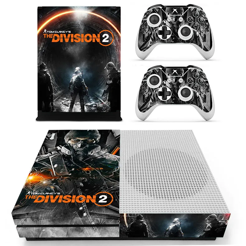 Наклейки Tom Clancy's The Division 2 s для Xbox One S Стикеры one Slim Console и два