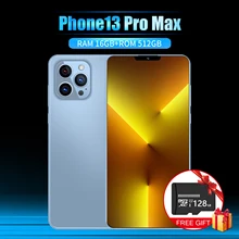 Smartphone, I13 Pro Max, ram 16 go, rom 6000 go, 512 ", Android 11, 5G, téléphone intelligent, débloqué, 10 cœurs, 4G, Version internationale, batterie 6.7 mAh  (4)