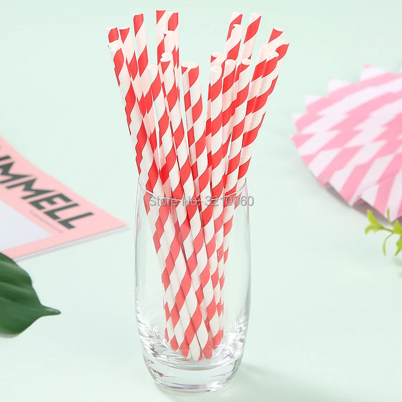 Горячие 25 шт красочные полосы Фольга Золотая серебряная бумага соломинки дети