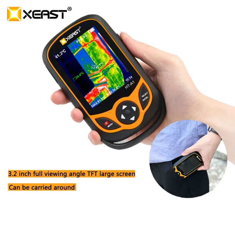 XEAST тепловизионный мобильный телефон с разрешением 220*160 инфракрасная камера HD