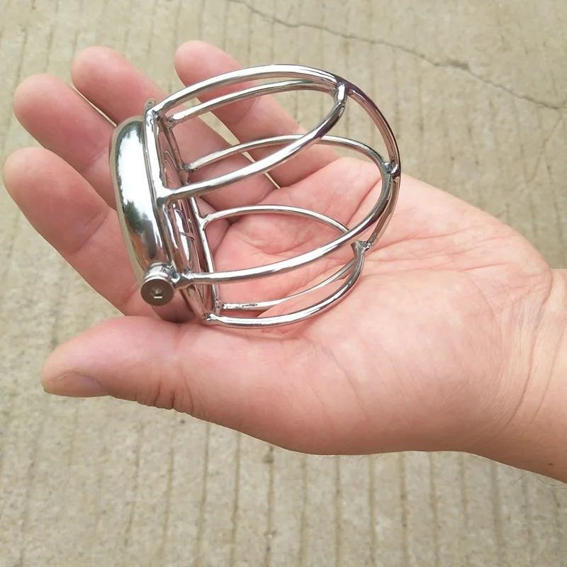 Мужской кулон из нержавеющей стали Мошонка кольцо с подшипником пустотелая