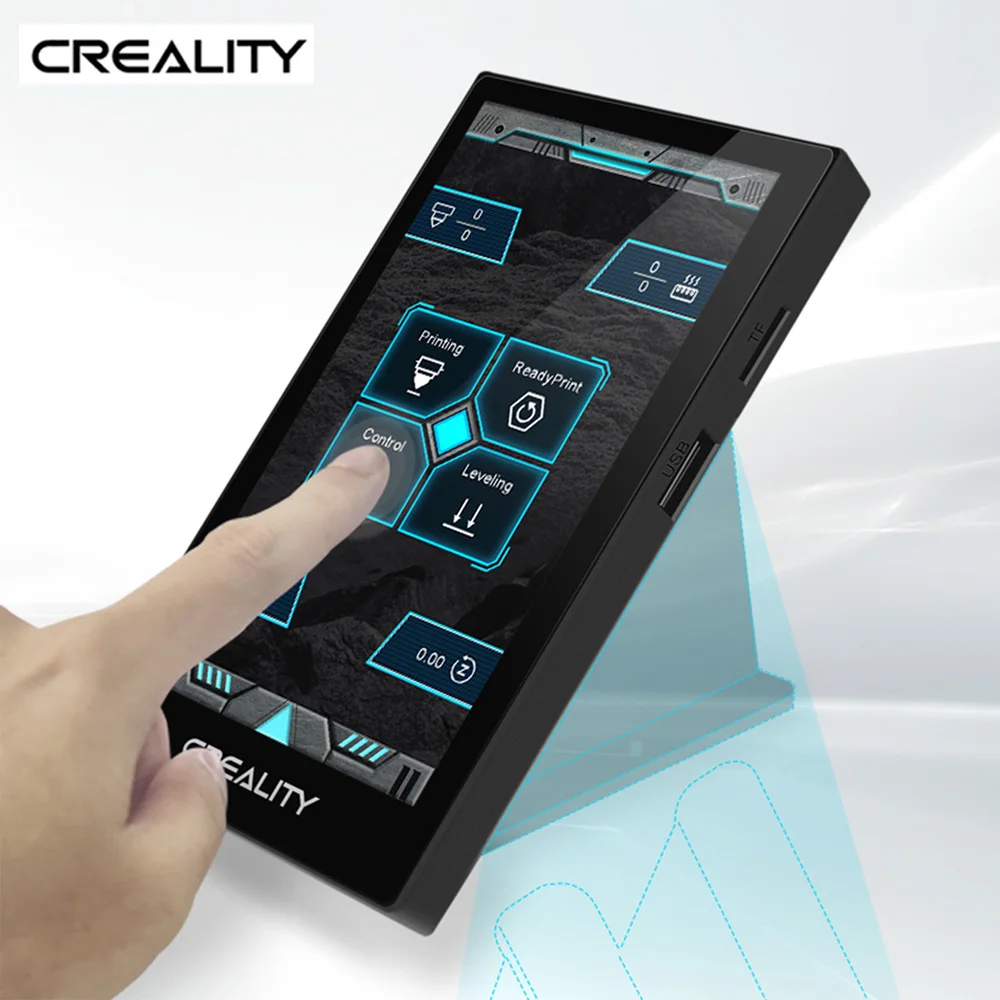 Сенсорный экран Creality 3D Pad 5 дюймов HD 32 бит ARM9 совместим со всеми FDM принтерами с