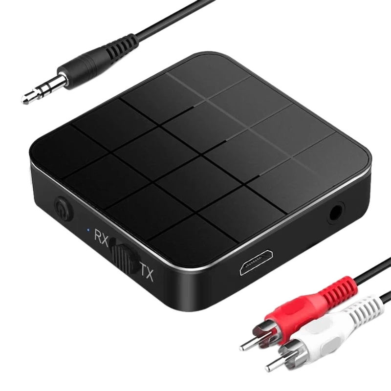 Приемник передатчик Bluetooth 5 0 2 в 1 с низкой задержкой беспроводной адаптер для