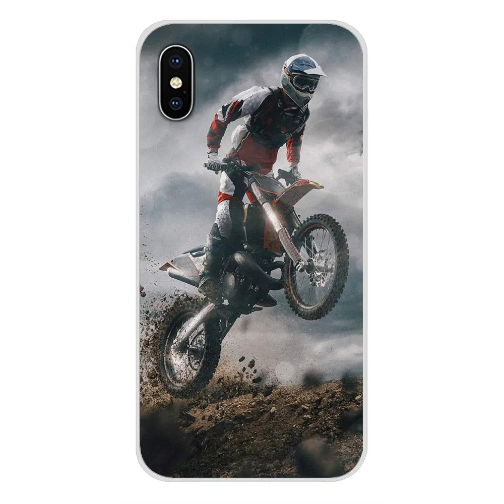 Чехол для мобильного телефона Xiaomi Redmi 4A S2 Note 3 3S 4 4X5 Plus 6 7 6A Pro Pocophone F1 Dirtbikes Moto Cross Classic