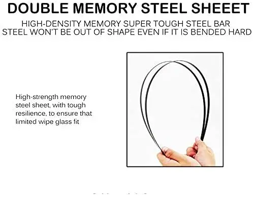 

Front Wiper Blades For Dacia Renault Sandero MK 2 2016 2017 2018 2019 Car Accessories Auto Washing Cleaning Washing Goods