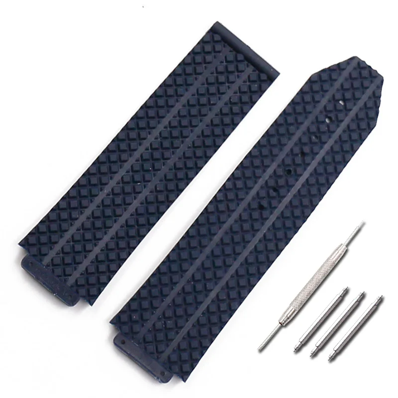 Аксессуары для часов мужчин и женщин силиконовые удобные резиновые ремешки