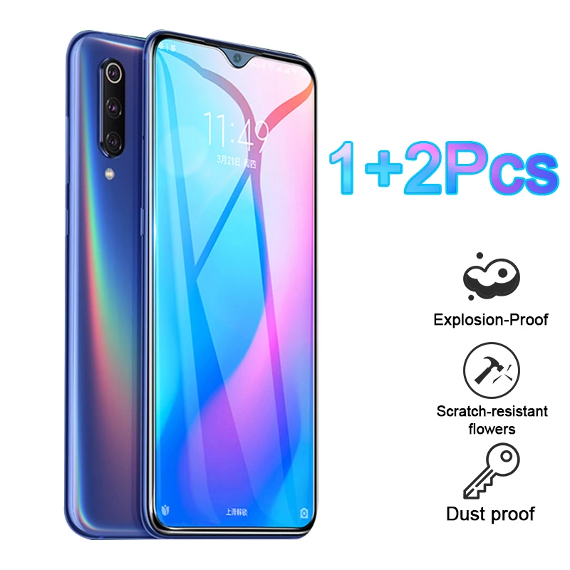 

Tempered Glass For Xiaomi redmi Note 7 6 8 Pro S2 Screen Protector For redmi K20 Mi 9T Pro Protective Glass on redmi note 7 Pro