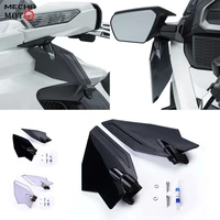 motorcycle shroud windshield windscreen wind deflector handshield handguard for honda goldwing gl1800 accessories 2021 2018 f6b