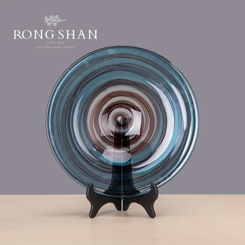 

Creative ink transparent glass vase living room flower arrangement light luxury modern simple home decoration dining table