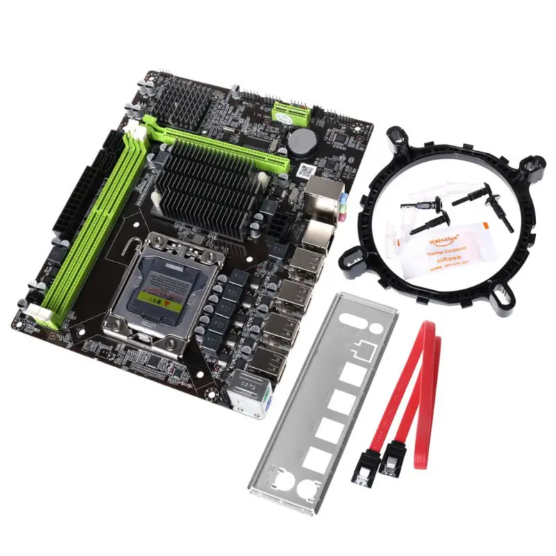 Материнская плата X58 LGA 1366 поддержка серверной памяти REG ECC и материнской платы