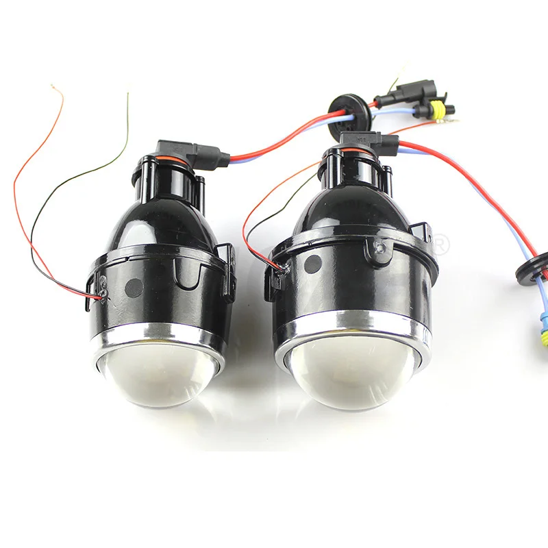 2 шт. универсальные HID Биксеноновые противотуманные фары линзы проектора для Suzuki