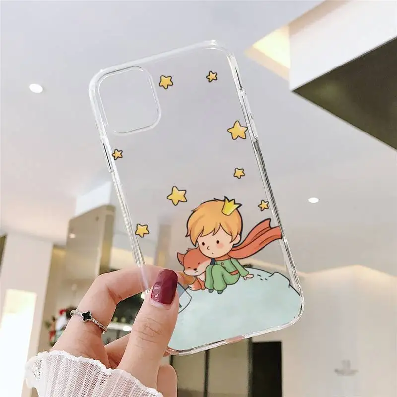 

le petit prince Phone Case Transparent soft For iphone 5 5s 5c se 6 6s 7 8 11 12 plus mini x xs xr pro max