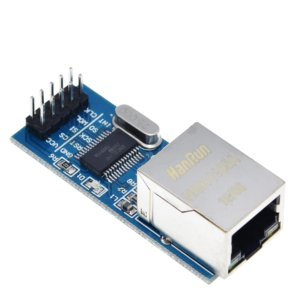 Сетевой модуль ShengYang Mini ENC28J60 Ethernet LAN для Arduino 51 AVR SPI PIC STM32 LPC оптом|Интегральные