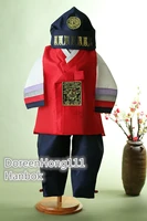 hot selling baby boy traditional clothing baby boy costume suit birthday party hanbok korean ethnic children