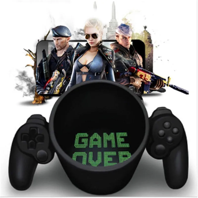 Креативные игровые кружки геймпад кружка для кофе 3D игровой контроллер