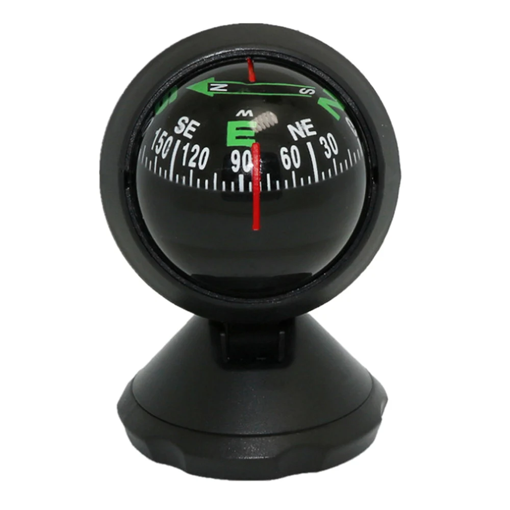 

Car Mini Ball Navigation Compass Adjustable Multi-Functional Car Dashboard Accurate Compass For Boat Marine Boat Truck