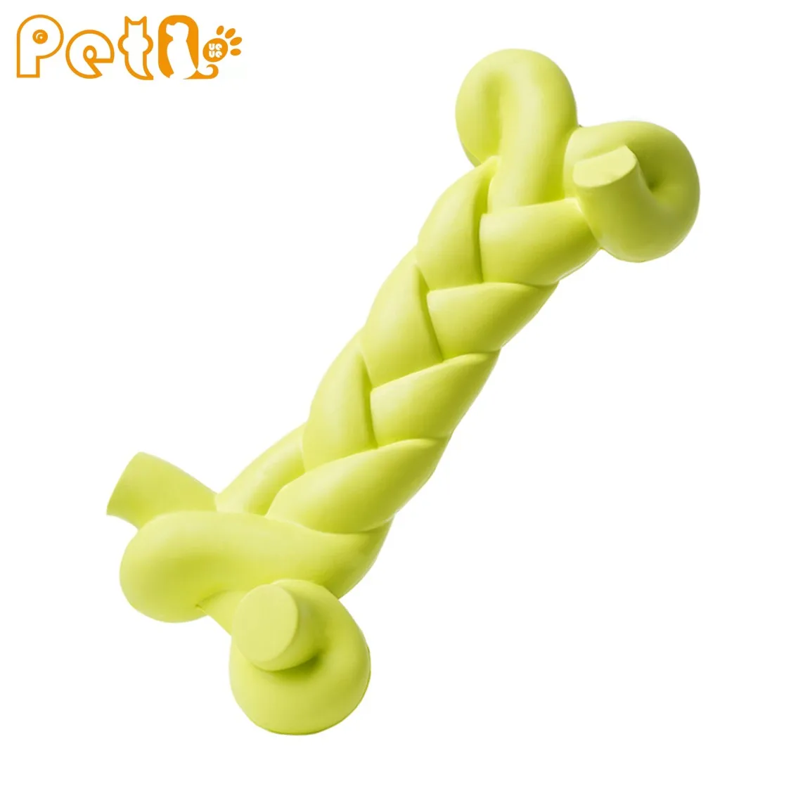 

PetQueue Pet Chew Toy Dropshipping Beef Flavor Bone Shape Pet Toy Molar Chewing Non-toxic Rubber Teeth Cleaning Cat Dog Toy