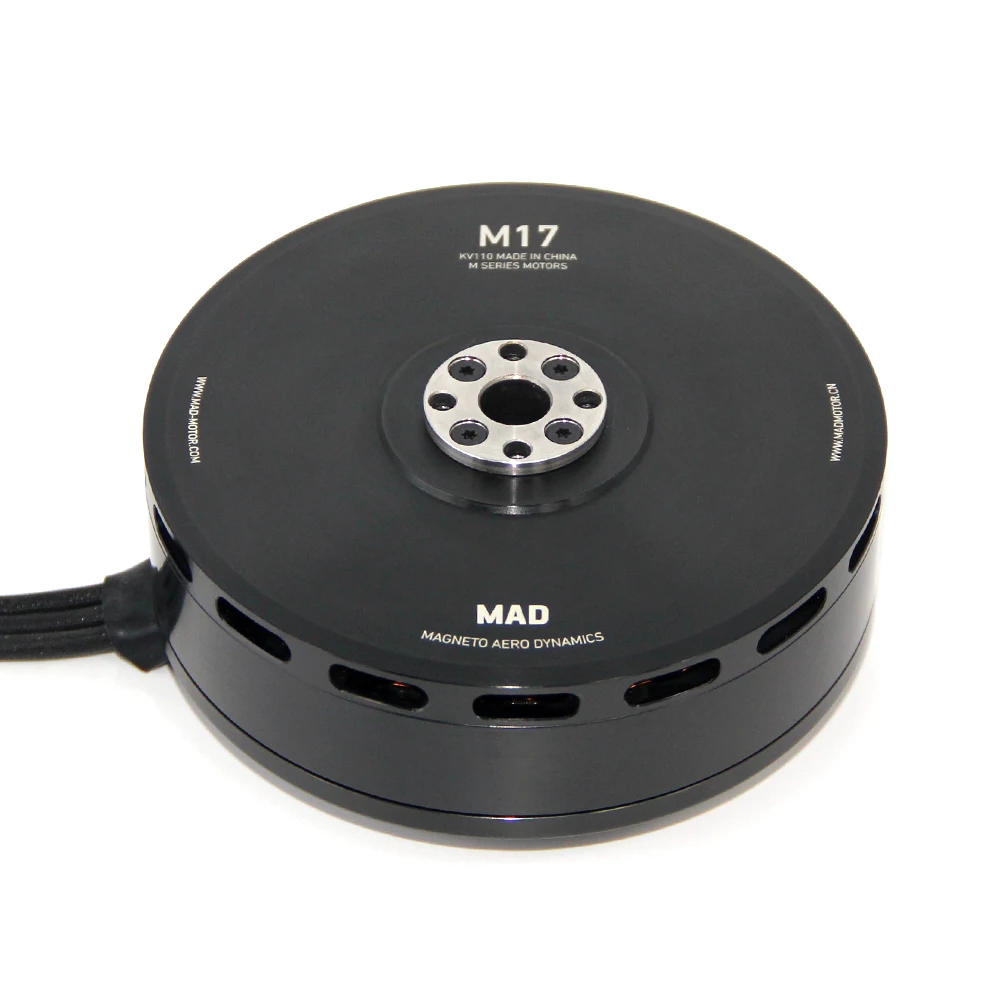 Бесщеточный двигатель MAD M17 PRO KV100 для радиоуправляемого квадрокоптера запасные