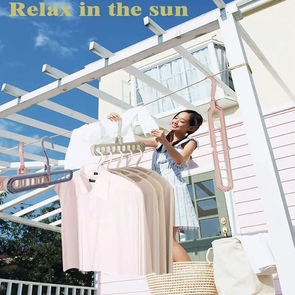 Вешалка для одежды органайзер многопортовая поддержка детская одежда сушилка