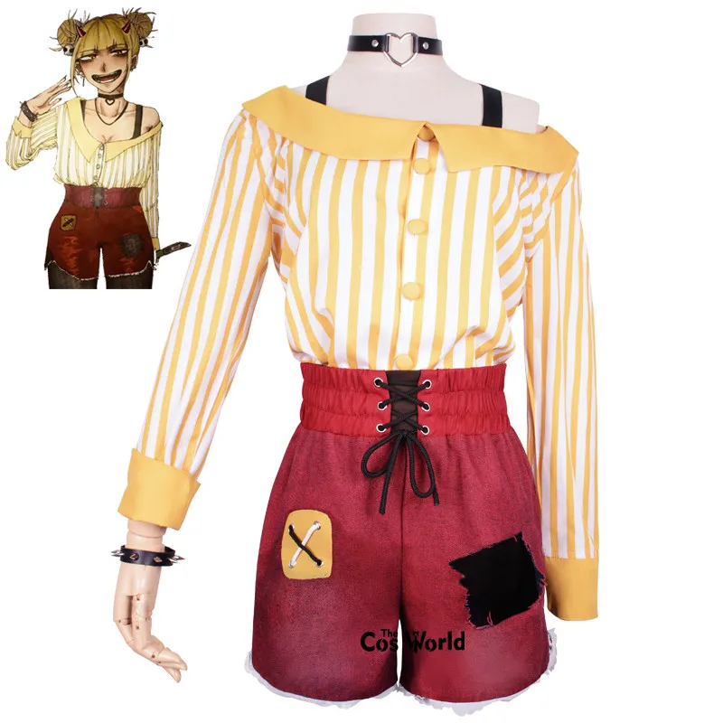 My Hero academic Boku no Toga Himiko маленькая дьявольская униформа наряд аниме костюмы для