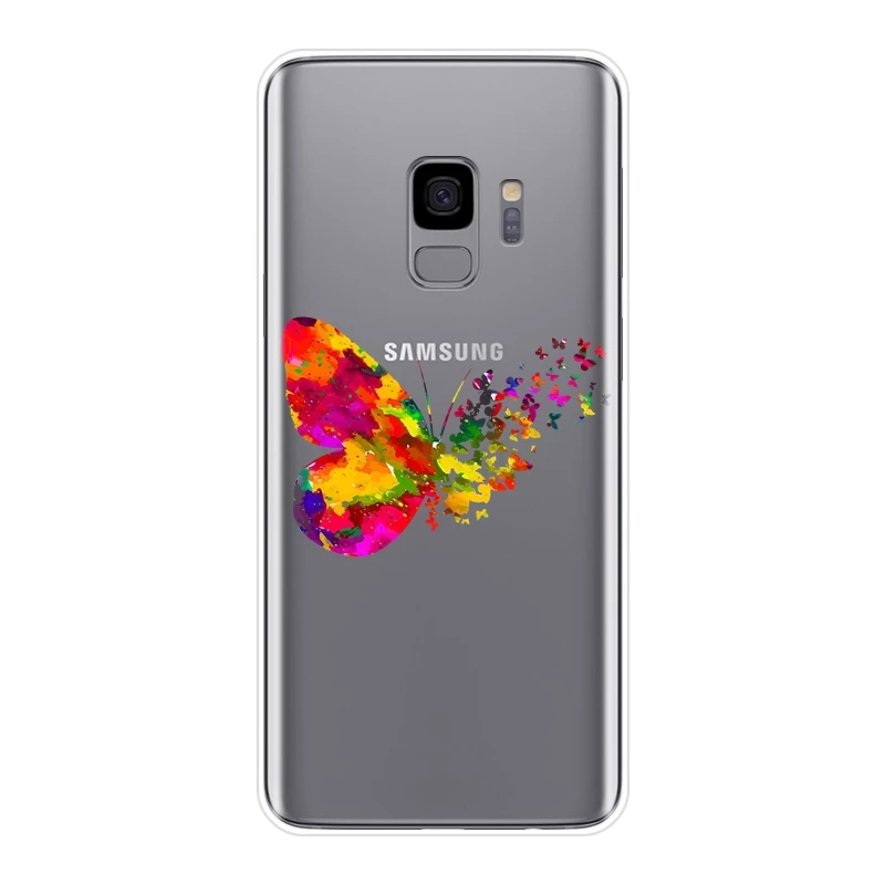 Чехол-накладка для Samsung Galaxy Note 9 8 5 4 силиконовый с цитатой Tinker Bell мягкий S5 S6 S7 Edge S8 S9
