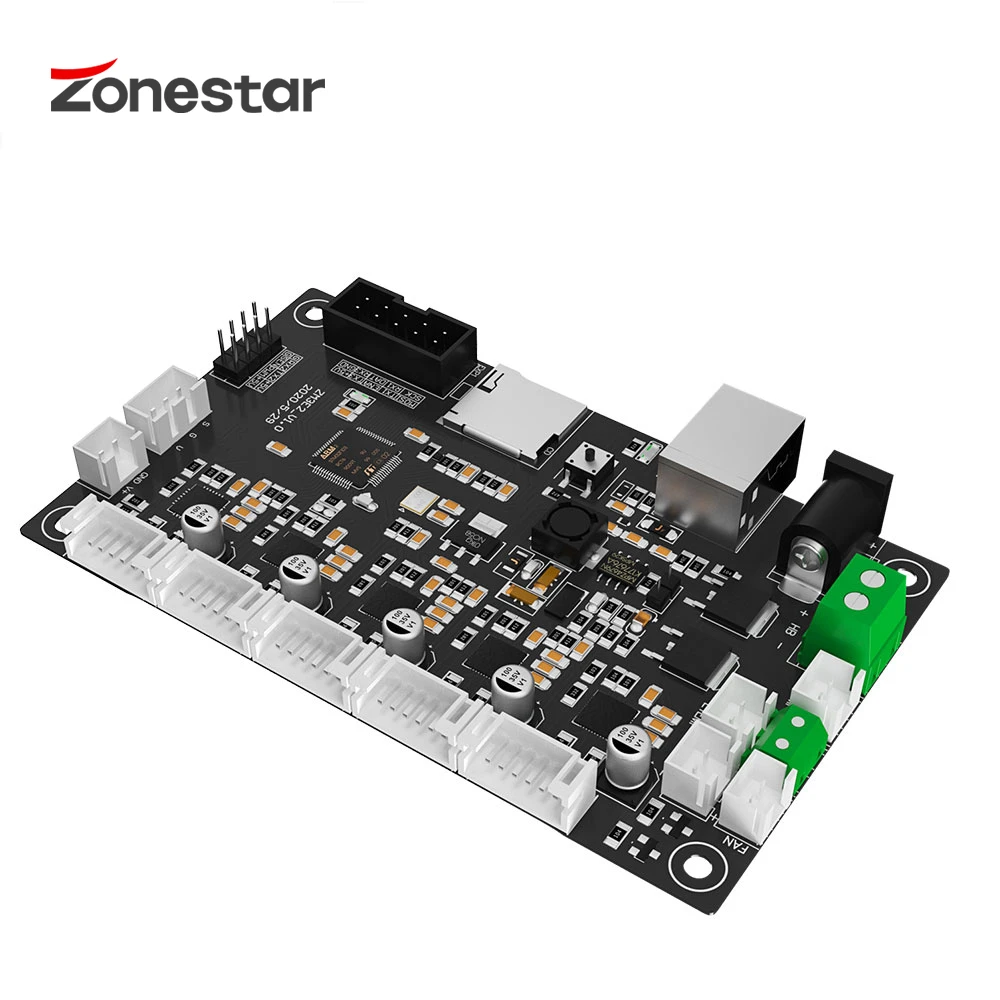 

Zonestar ZM3E2 New Arrival 32bits Reprap 3D Printer Highly Integrated All-in-One Mini Control board Controller Dual Extruder