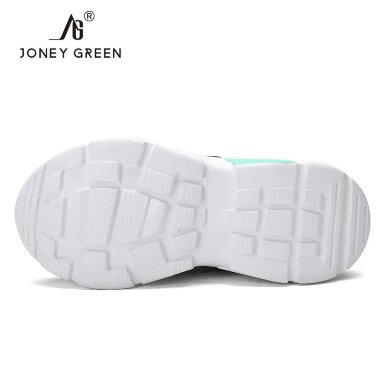 J & G Musim Semi Musim Gugur Sepatu Casual Anak Anak Laki-laki Olahraga Sepatu Lari Bernapas Anak-anak Sepatu Anak Solid Kanvas Sepatu Balita sepatu