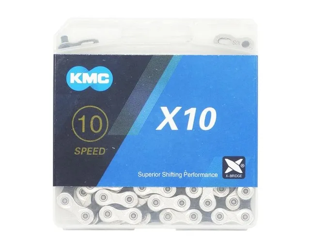 Новый KMC оригинальный X11 X10 X9 X10EL X11EL цепи 116 118L инструмент для демонтажа велосипеда