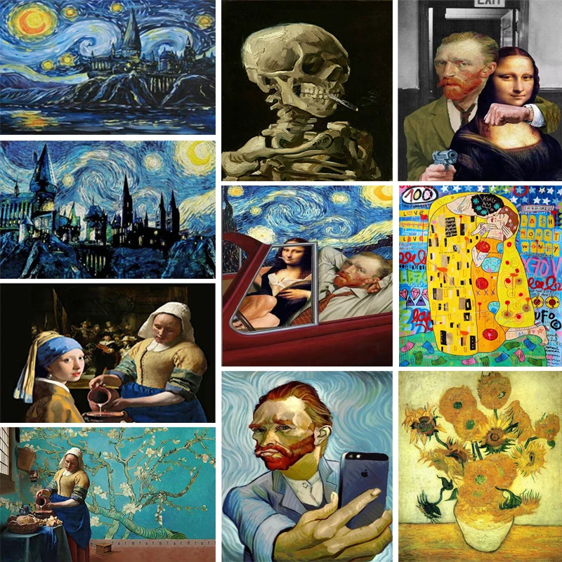 Алмазная живопись Milkmaid полноразмерная вышивка крестиком бриллиантовая серия 55